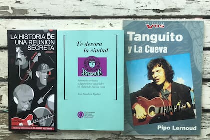 Claudio Kleiman, Sánchez Troillet y Lernoud, tres firmas que revisitan el vínculo del rock con La Reina del Plata.