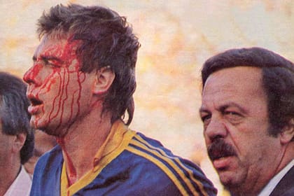 Claudio Marangoni, víctima de una agresión de los hinchas de San Martín de Tucumán