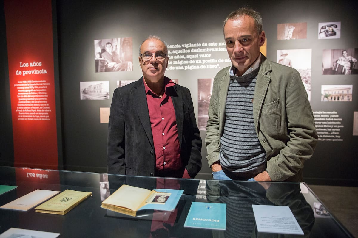 Claudio Pérez Miguez y Raúl Manriquez Girón, directores e impulsores del Museo del Escritor
