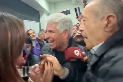Claudio Poggi y Adolfo Rodríguez Saá festejaron el triunfo en San Luis