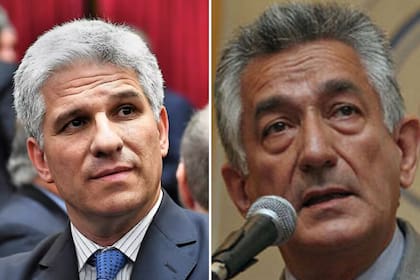 Claudio Poggi y Alberto Rodríguez Saa.