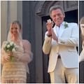 La boda secreta de Claudio Rígoli con su joven novia en Italia