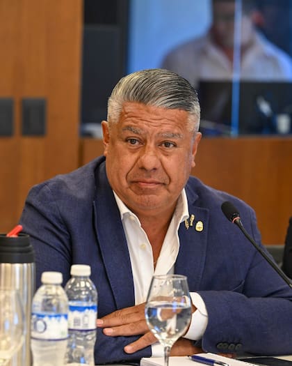 Claudio Tapia, presidente de la AFA