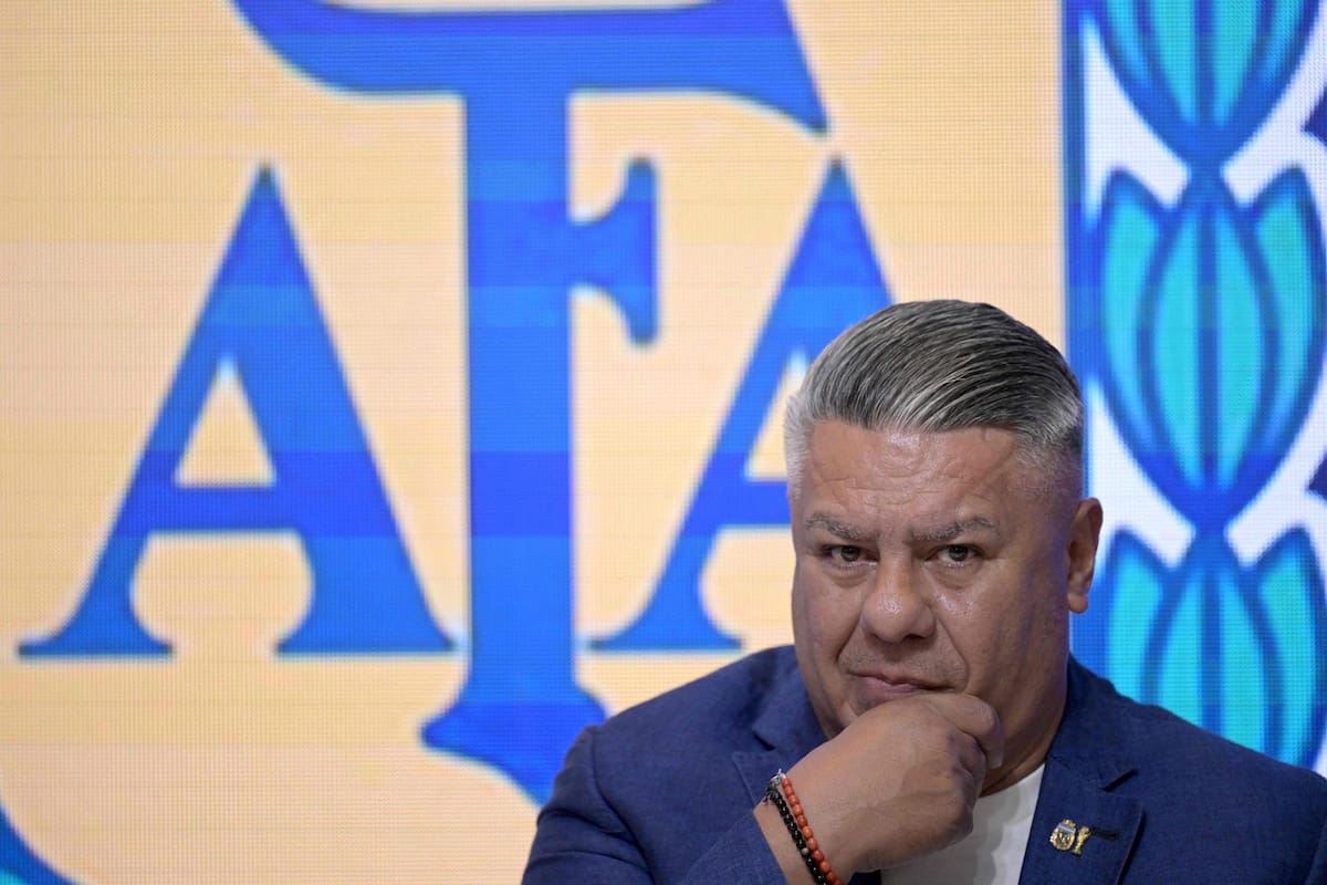 Claudio Tapia, presidente de la AFA
