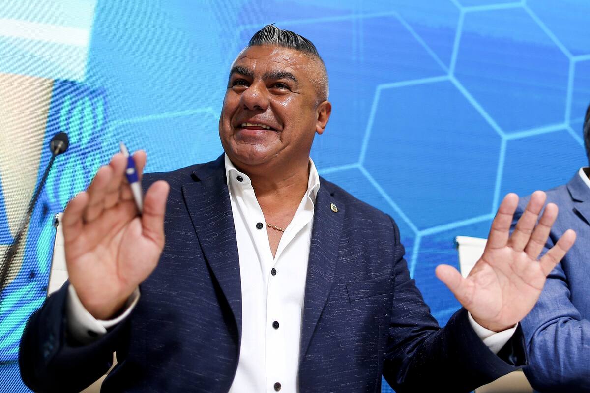 Claudio Tapia, presidente de la AFA