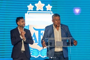 Claudio Tapia y Maximiliano Vallejo, dueño de Sur Finanzas