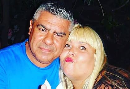 Claudio Tapia y Paola Moyano