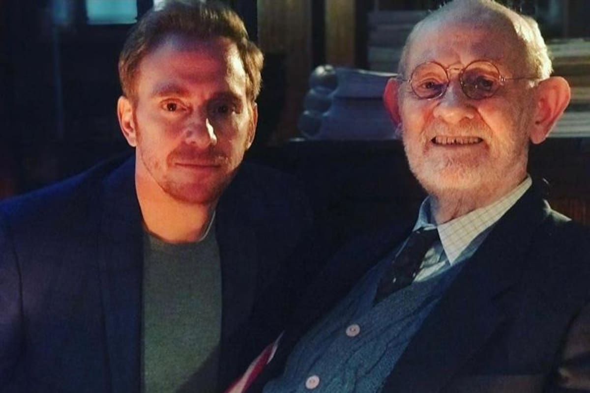 Claudio Tolcachir, junto a su padre, Isidoro, fallecido en el día de ayer