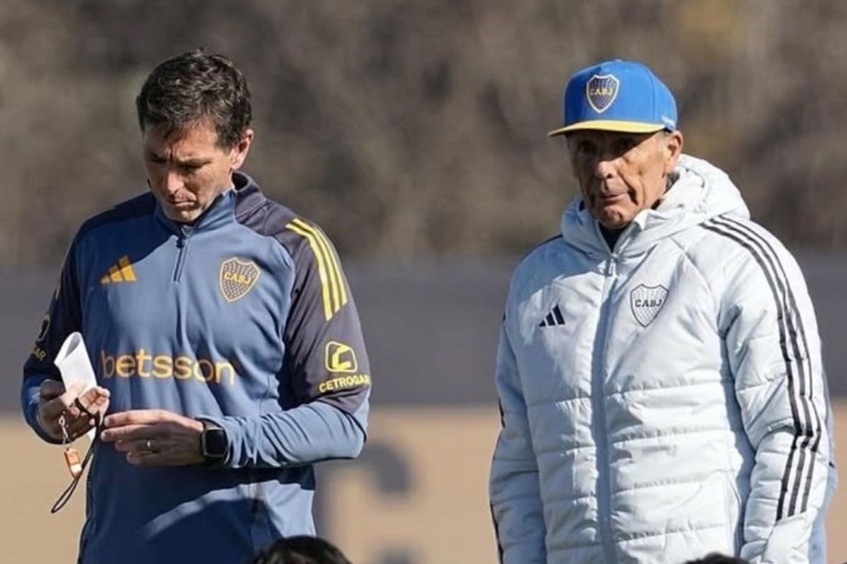 Claudio Úbeda conduce a Boca cuando Russo no está disponible