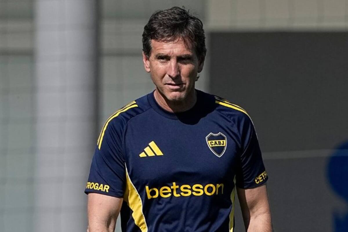 Claudio Ubeda, DT de Boca, en el momento de mayor presión de su ciclo por la falta de resultados