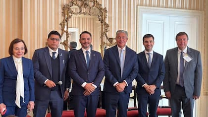 Claudio Vidal, Juan Pablo Valdés, Rolando Figueroa, Ignacio Torres y Weretilneck