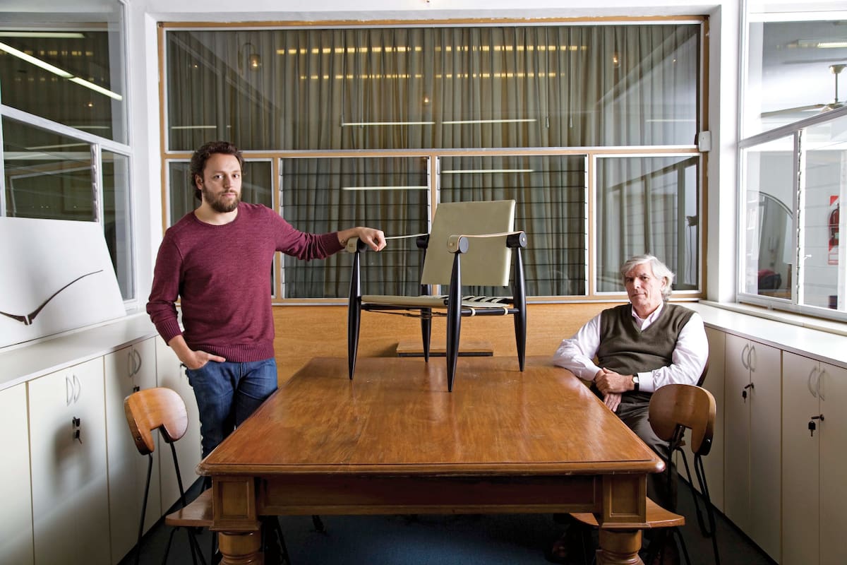 Claudio Williams y Martín Huberman, artífices de la ampliación del archivo