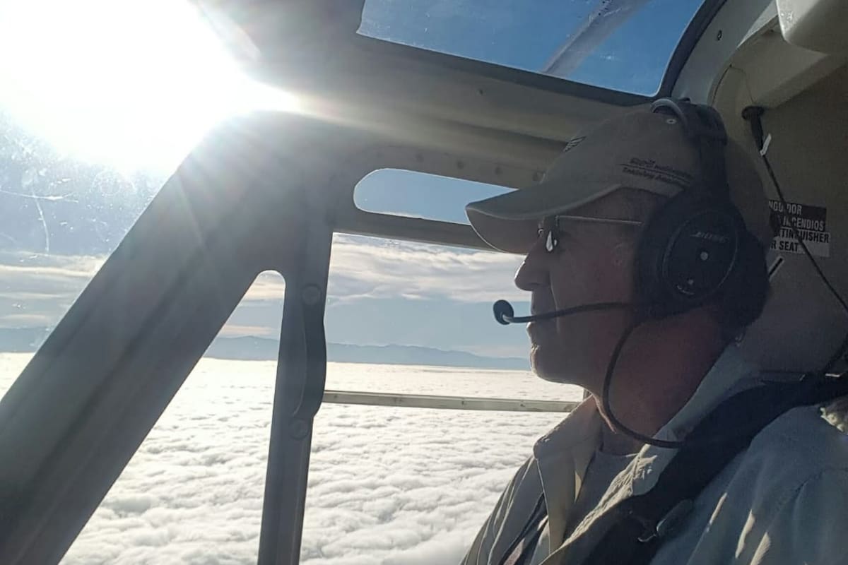Claudio Zanlongo fue el piloto de helicóptero que trasladó a Fernando De la Rúa, luego de que presentara su renuncia al Congreso Nacional