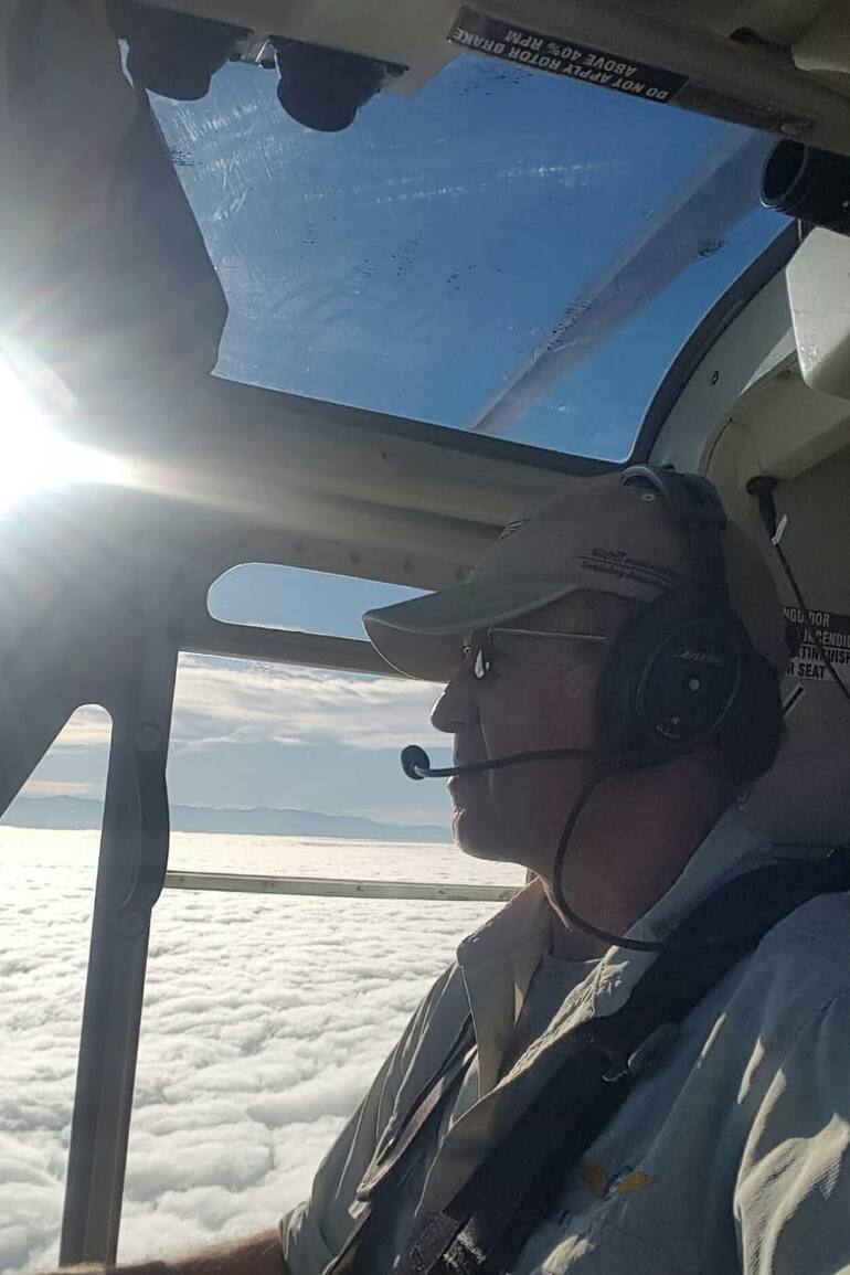 Claudio Zanlongo fue el piloto de helicóptero que trasladó a Fernando De la Rúa, luego de que presentara su renuncia al Congreso Nacional