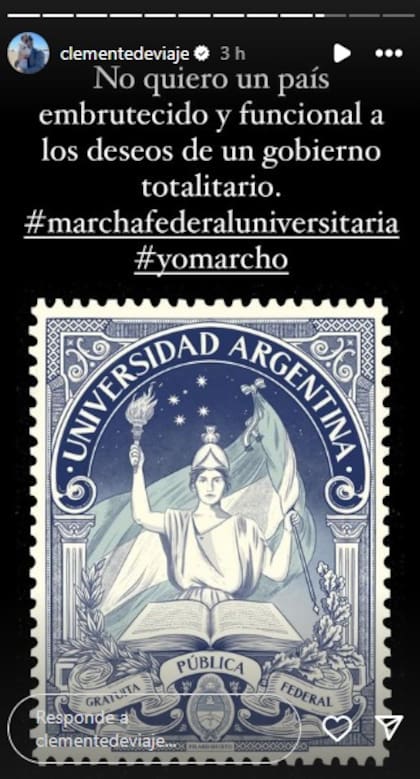 Clemente Canela y su apoyo a la universidad pública