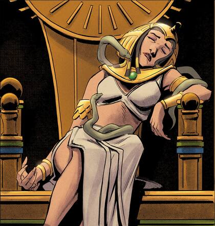Cleopatra y el veneno de la serpiente que acabó con su vida