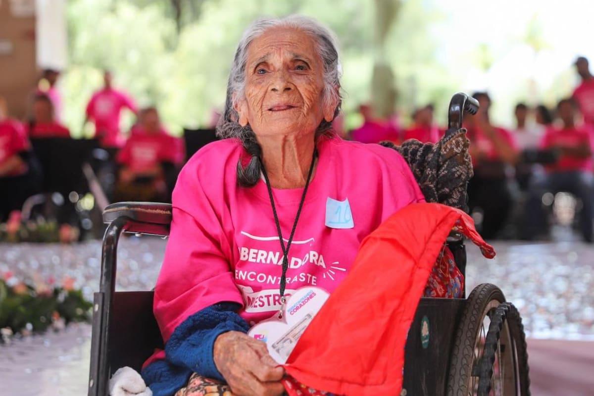 Cleotilde Rodríguez tiene parientes en EE.UU. que nunca ha visto en persona (Facebook/Tere Jiménez)