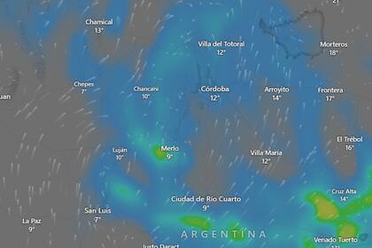 Clima de Córdoba: lluvias hasta el viernes