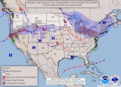 Clima en Estados Unidos después del día de la marmota