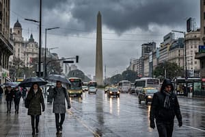 Clima: se espera una semana de lluvias torrenciales y frío