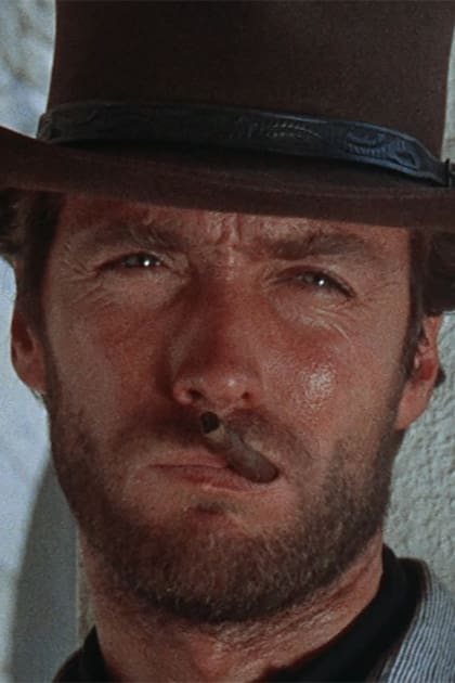 Clint Eastwood, en Por un puñado de dólares, de Sergio Leone