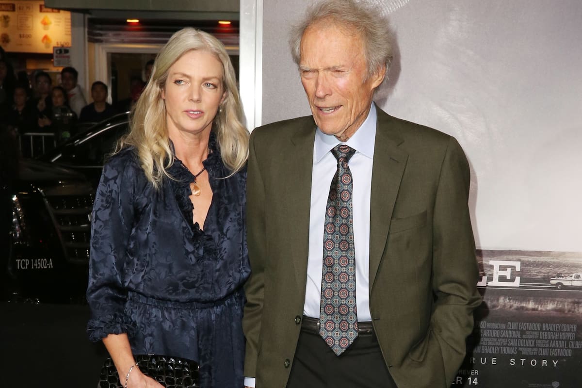 Clint Eastwood y su actual mujer