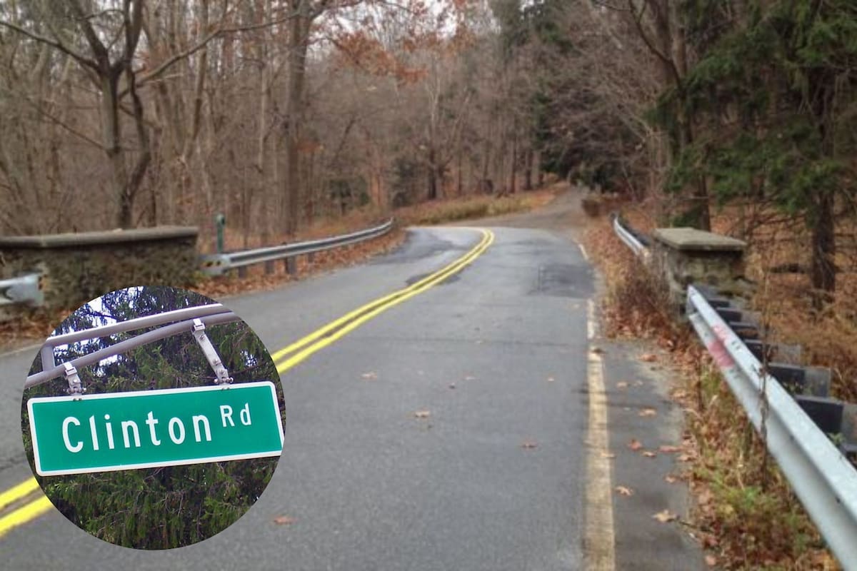 Clinton Road es considerada como una de las carreteras más escalofriantes de Estados Unidos (Canva.)