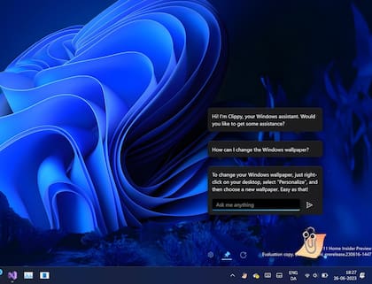 Clippy fue un asistente de Office de Microsoft, muy limitado por la tecnología de su época; ahora vuelve en una versión no oficial como una forma de interactuar con ChatGPT
