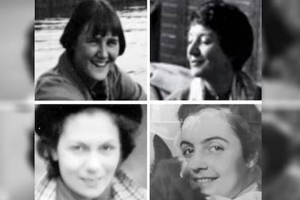 Clockwise from top right: Jacky, Lon, Mena y Guigui. Foto: BBC