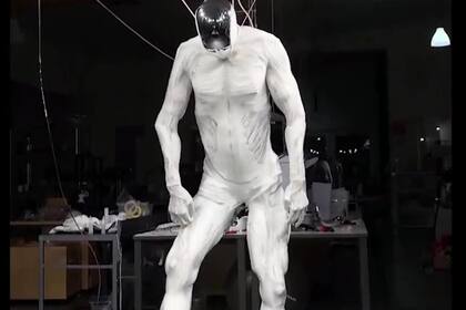 Clone Robotics mostró en un video a Protoclone V1, el prototipo de un robot humanoide que tiene "músculos" sintéticos