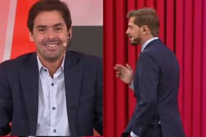 Mariano Closs se ríe y Vignolo se escapa del estudio