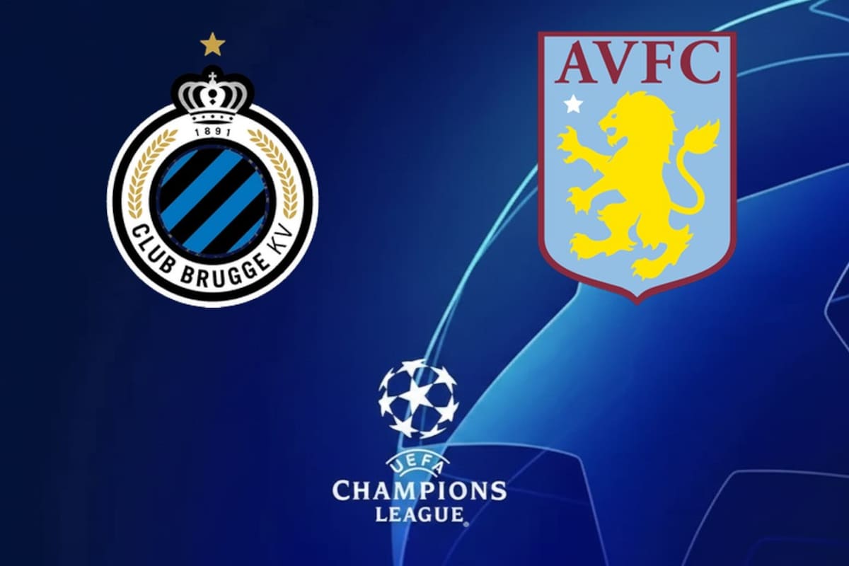 Club Brugge y Aston Villa disputaron uno de los encuentros de la jornada de la Champions League