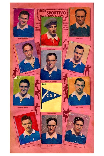 Jugadores de Sportivo Palermo, un club cuya historia estuvo llena de vaivenes y terminó abruptamente en 1984.