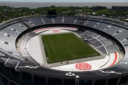Cn capacidad 84.567 espectadores, el Monumental de Núñez podría ser alternativa para disputar la Finalissima