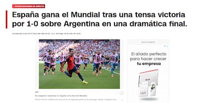 CNN catalogó la victoria como una "tensa victoria"