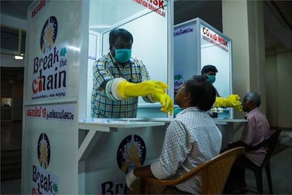El estado de Kerala ha logrado controlar la propagación del virus mucho mejor que en el resto de India.