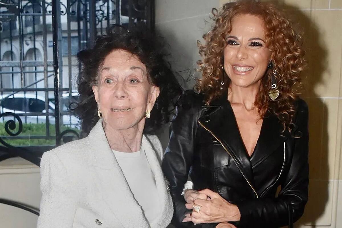 Coca Calabró junto a su hija Iliana