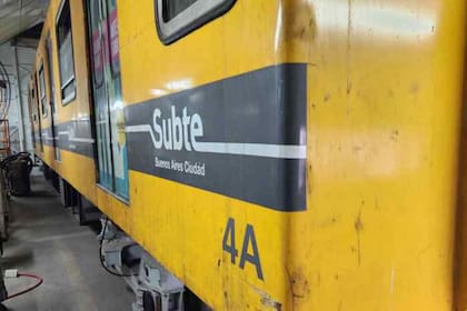 Coches en desuso del subte se ponen en subasta a través del Banco Ciudad
