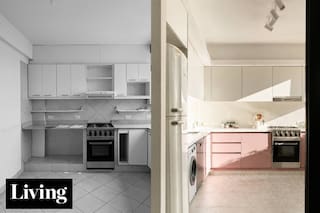 La reforma a distancia de una cocina y un baño anticuados, en detalle