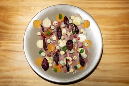 Cocina creativa en Ladran Restaurante.