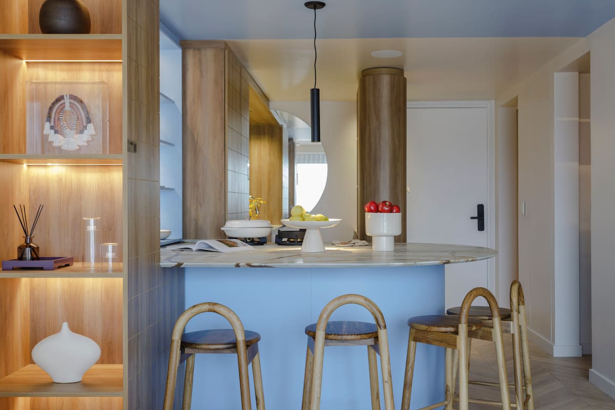 Cocina diseñada por Kuperdesign para Experiencia Living Bliss 2025