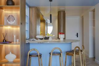 8 geniales cocinas con mesa integrada que vimos en Experiencia Living