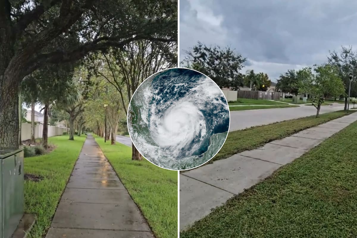 Cockroach Bay, en Ruskin, Florida, se convirtió en un pueblo fantasma luego de que su población huyera debido al huracán Milton