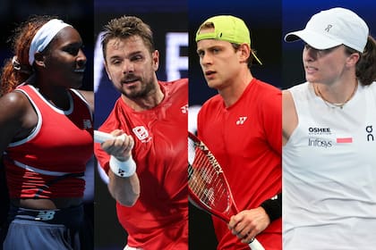 Coco Gauff, Stan Wawrinka, Zizou Bergs e Iga Swiatek, algunos de los representantes de los semifinalistas de la United Cup 2026