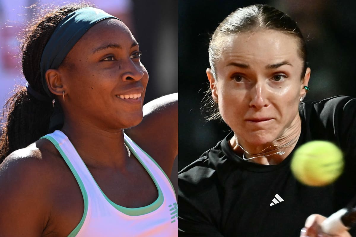 Coco Gauff y Elina Svitolina definirán el Masters 1000 de Roma