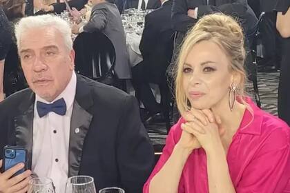 Coco Sily y Caramelito Carrizo en la última entrega de los premios Martín Fierro