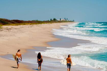 Cocoa Beach está entre las playas más populares de EE.UU.