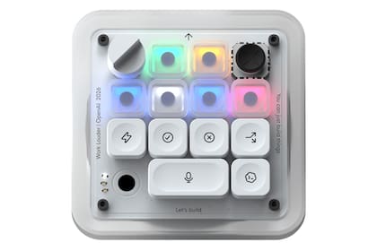Codex Micro, el primer accesorio para ChatGPT creado por OpenAI junto a Work Louder es un controlador de agentes de IA