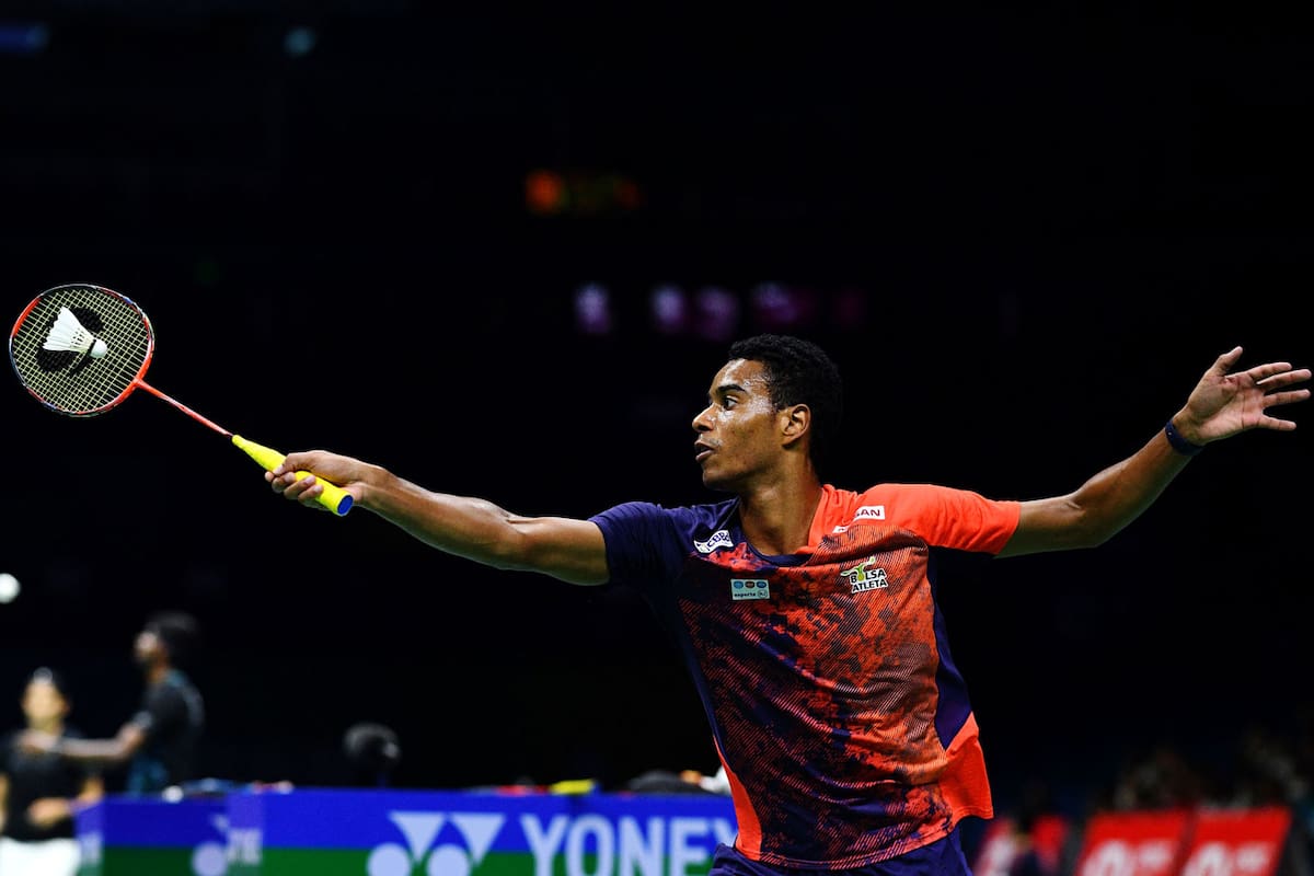 Coelho, el brasileño que hace historia con el bádminton