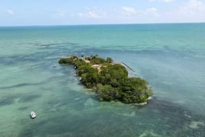 Coffe Caye es el nombre de la isla ubicada en el mar caribe que compraron los inversionistas y que ahora se llama Principado de Islandia